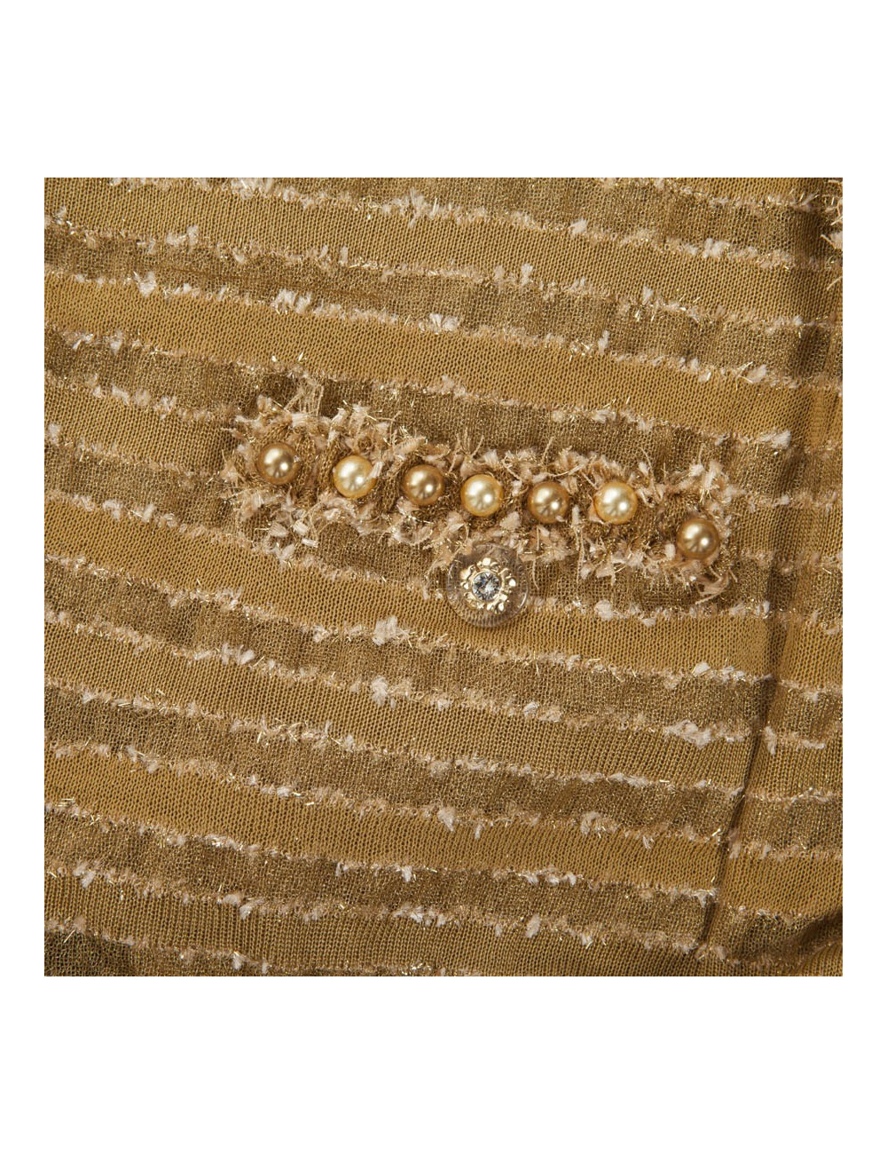 Veste courte CHANEL T 38 "Paris-Dubaï"