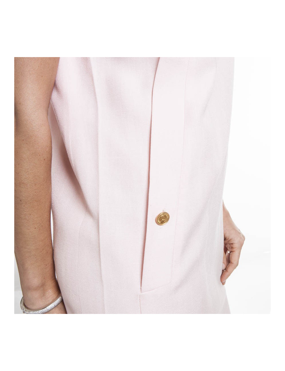 Dress CHANEL T 40 Vintage rose