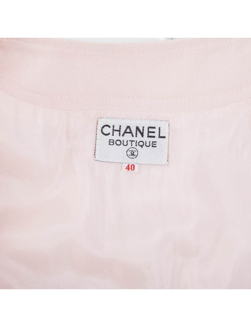 Dress CHANEL T 40 Vintage rose