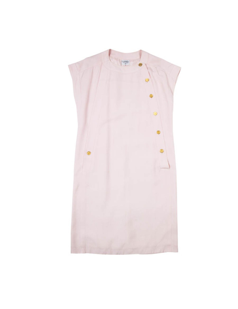 Dress CHANEL T 40 Vintage rose