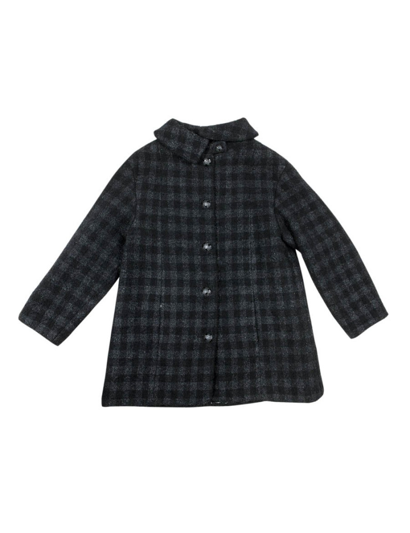 Manteau CHANEL T 38 fr tweed lamé noir