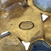 Bracelet CHANEL pierres multicolore et métal doré à l'or fin