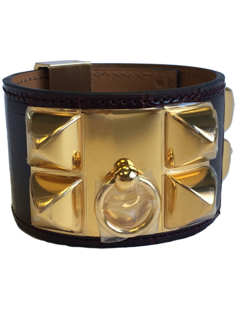 Manchette MEDOR HERMES alligator