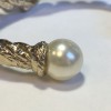 Bracelet CHANEL pâte de verre et perles nacrées
