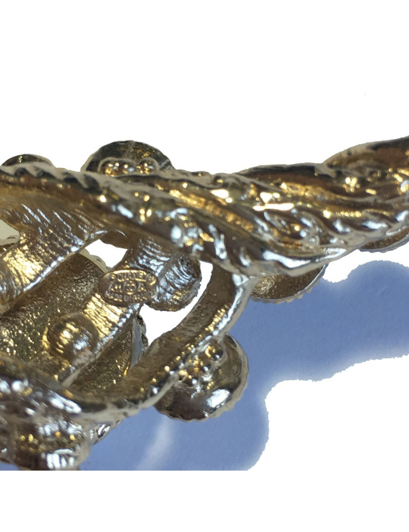 Bracelet CHANEL pâte de verre et perles nacrées