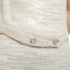 Dress CHANEL T 40 EN beige wool and sequins