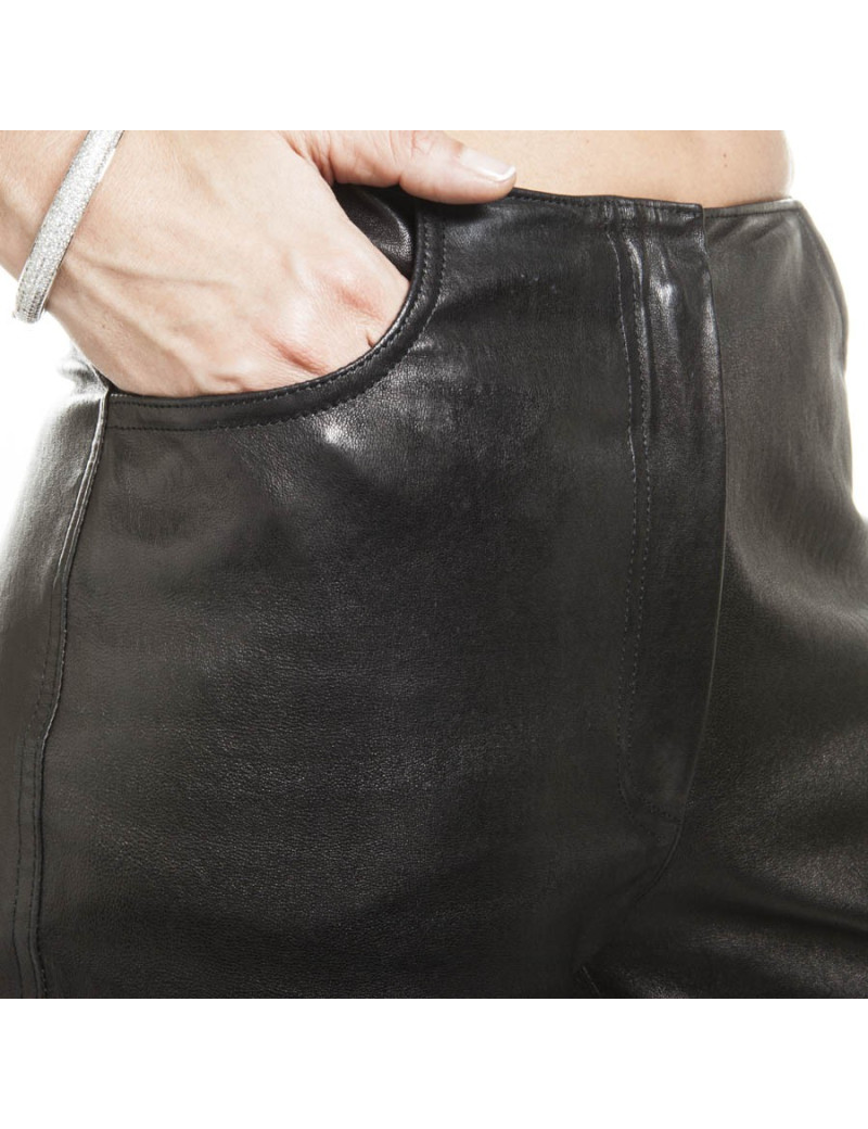 Pantalon JITROIS T 40 FR cuir 