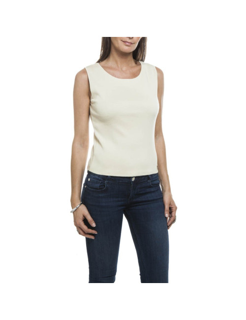 Haut CHANEL T 40 lainé écrue