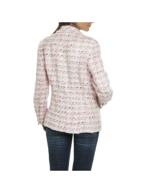 Veste CHANEL T42   ROSE