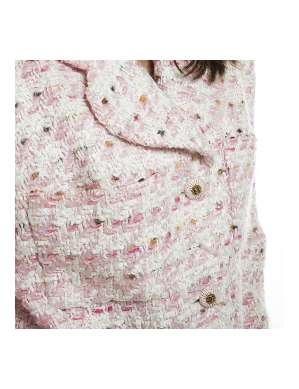 Veste CHANEL T42   ROSE