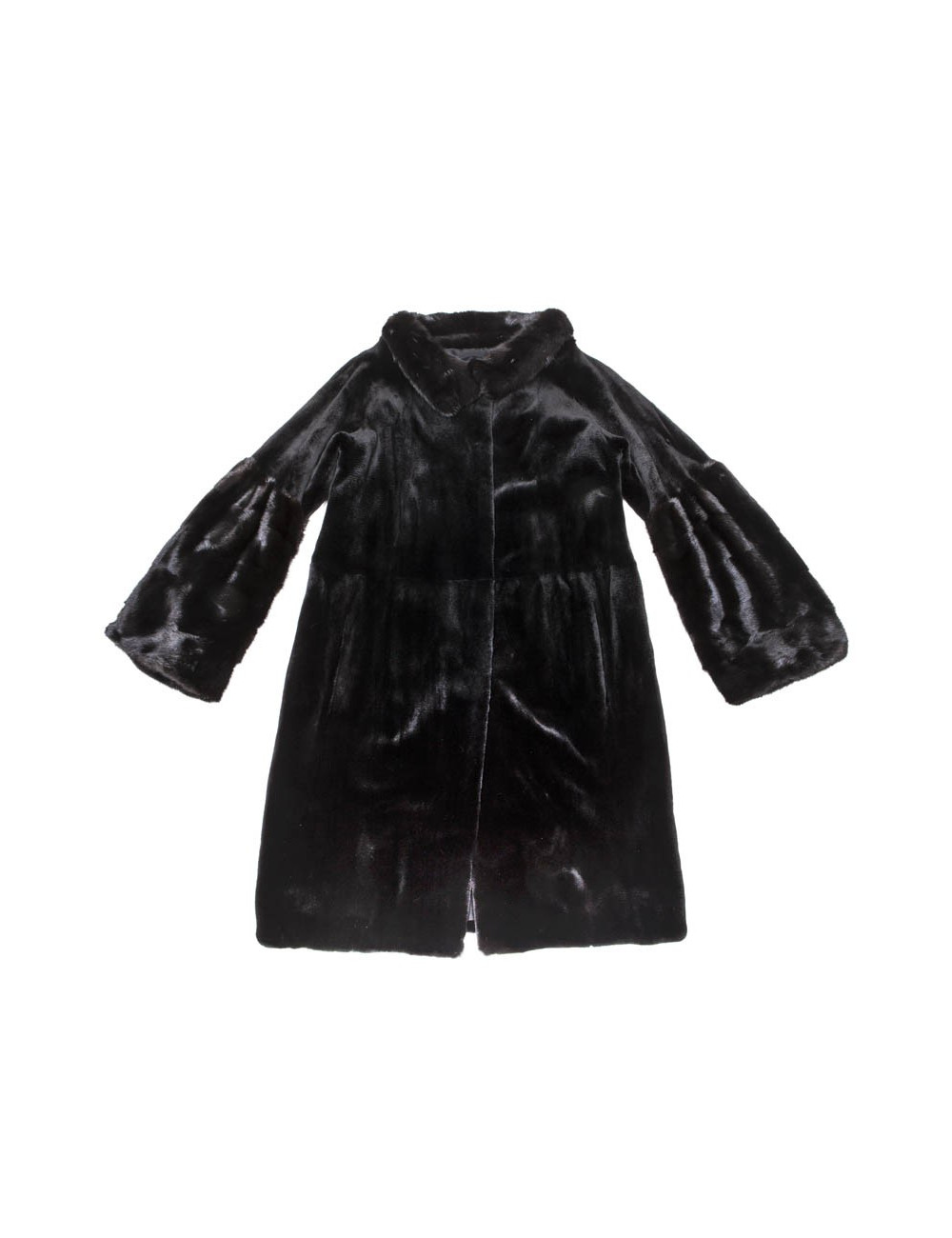 Manteau CHRISTIAN DIOR T  vison noir