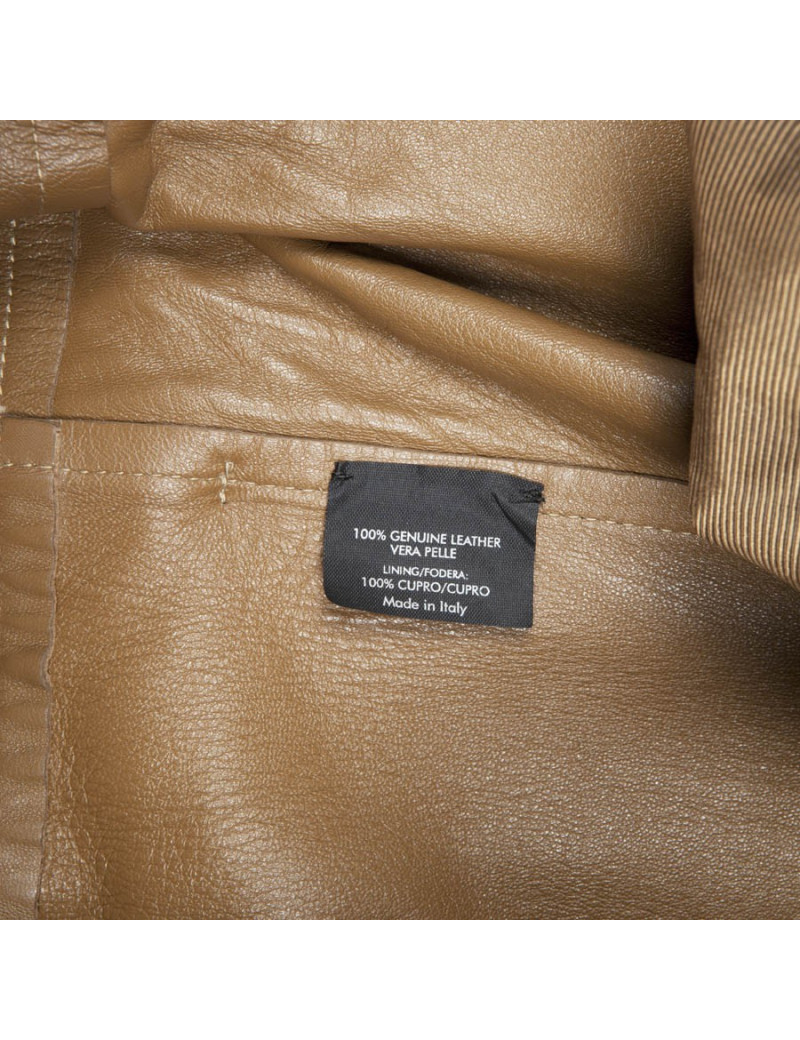 Trench GUCCI T36 en in leather and suede