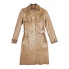 Trench GUCCI T36 en in leather and suede