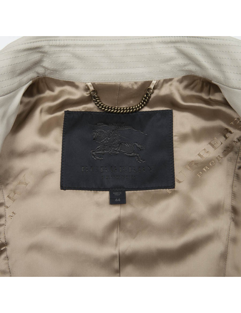 Trench BURBERRY toile écrue