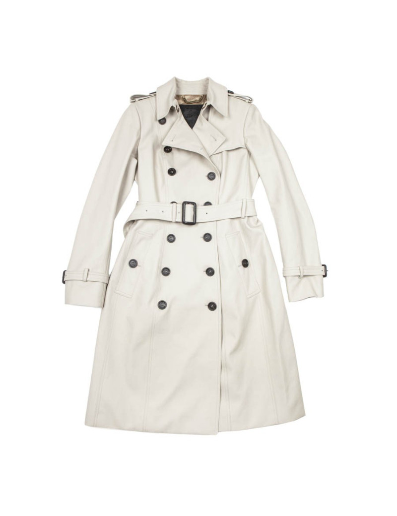 Trench BURBERRY toile écrue