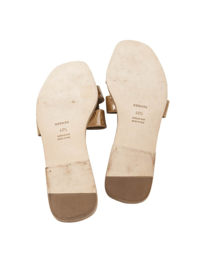 Mules HERMES T 40.5 Collection Oran