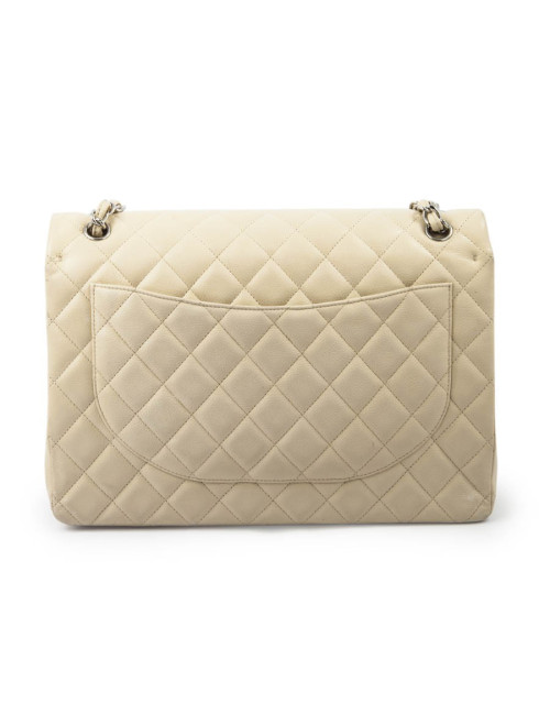 Maxi jumbo CHANEL matelassé beige