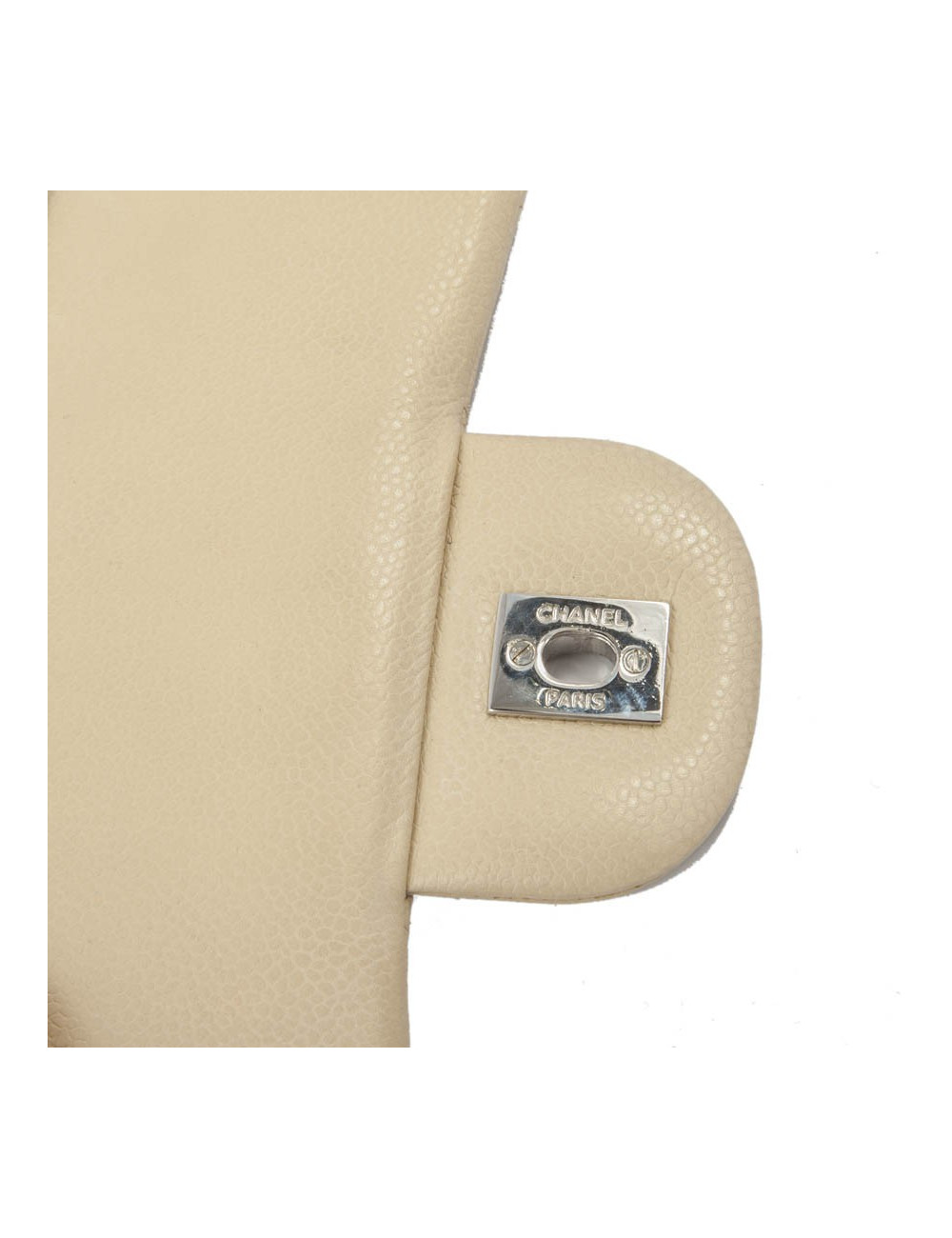 Maxi jumbo CHANEL matelassé beige