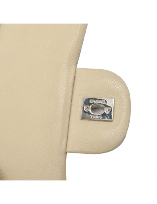 Maxi jumbo CHANEL matelassé beige