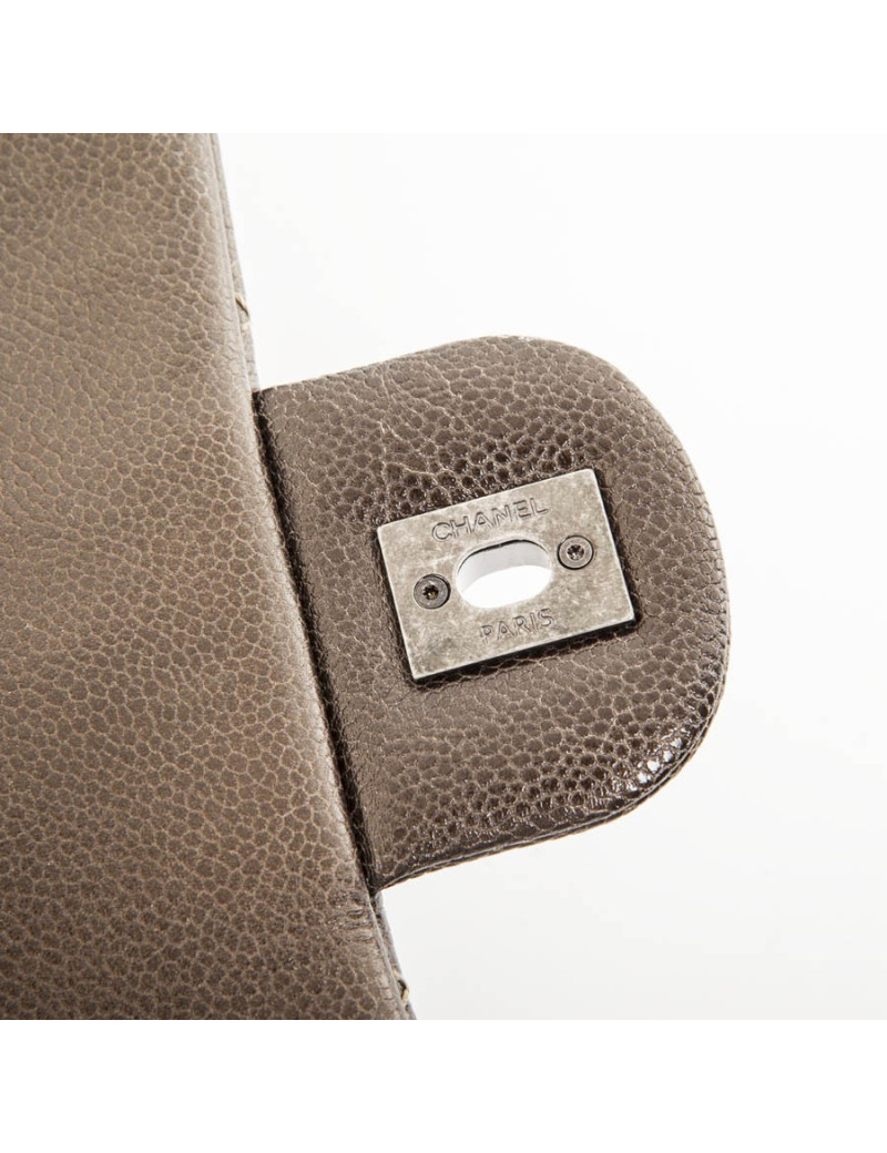 Sac CHANEL cuir cuivré matelassé