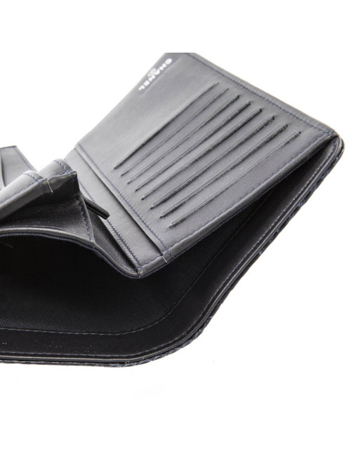 Portefeuille CHANEL python violet