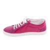  CHANEL sneakers in fuchsia pink leather and suede Size 40,5 FR