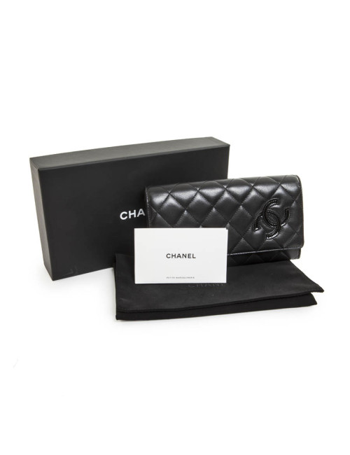 Mini sac CHANEL matelassé noir