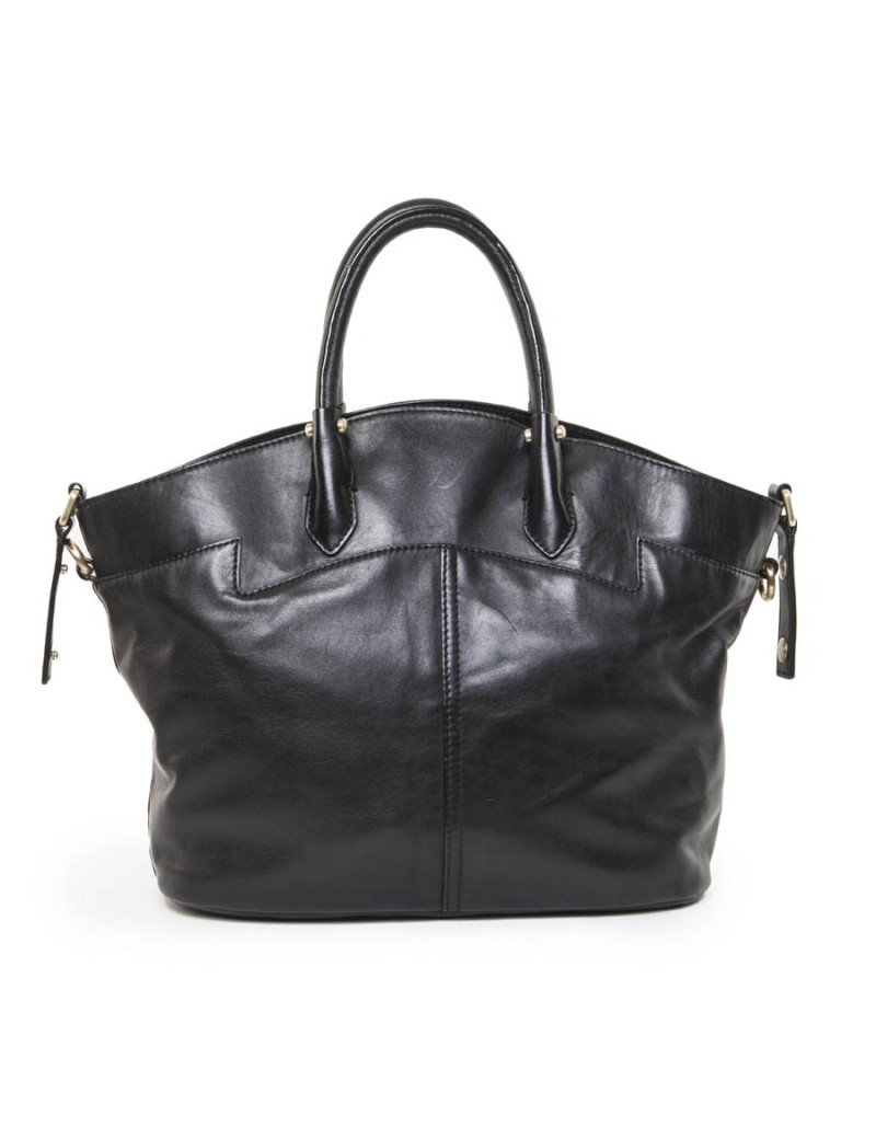 GIVENCHY black smooth soft leather bag