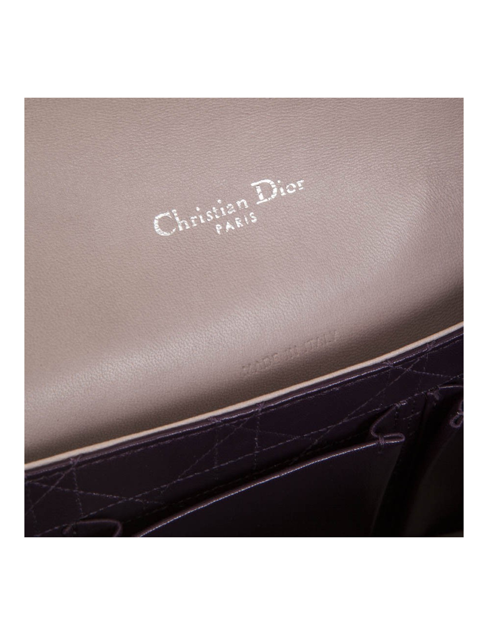 Sac 'Miss Dior' CHRISTIAN DIOR cuir cannage 