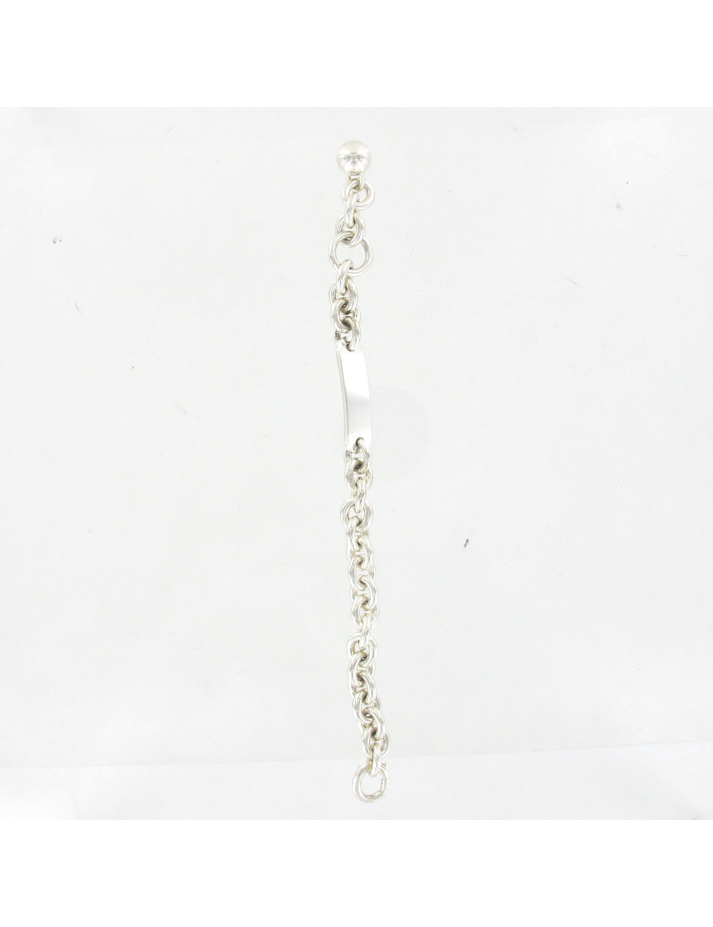 Gourmette en argent massif HERMES