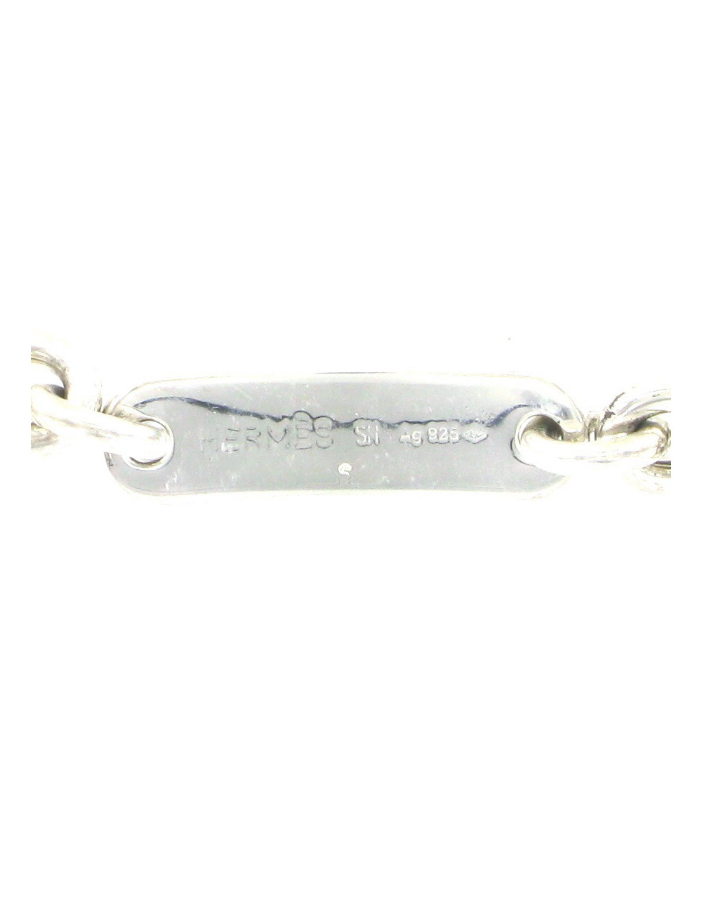 Gourmette en argent massif HERMES