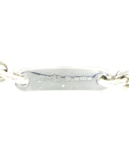 Gourmette en argent massif HERMES