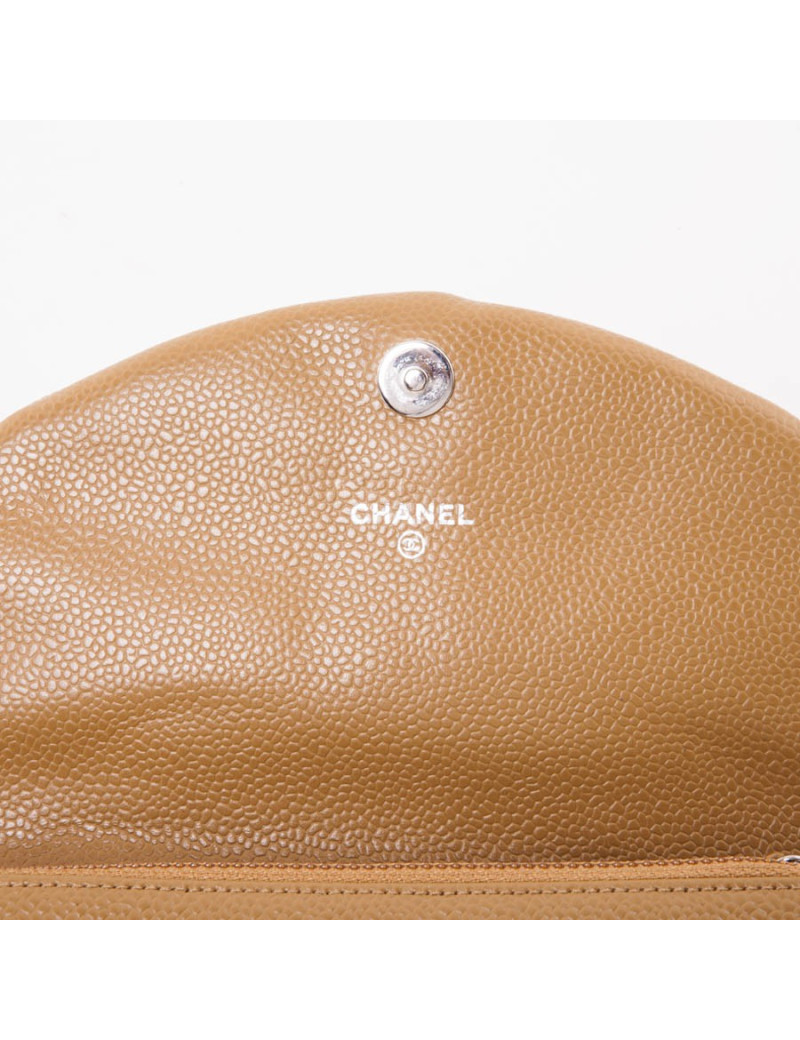 Mini CHANEL pouch with long chain bag