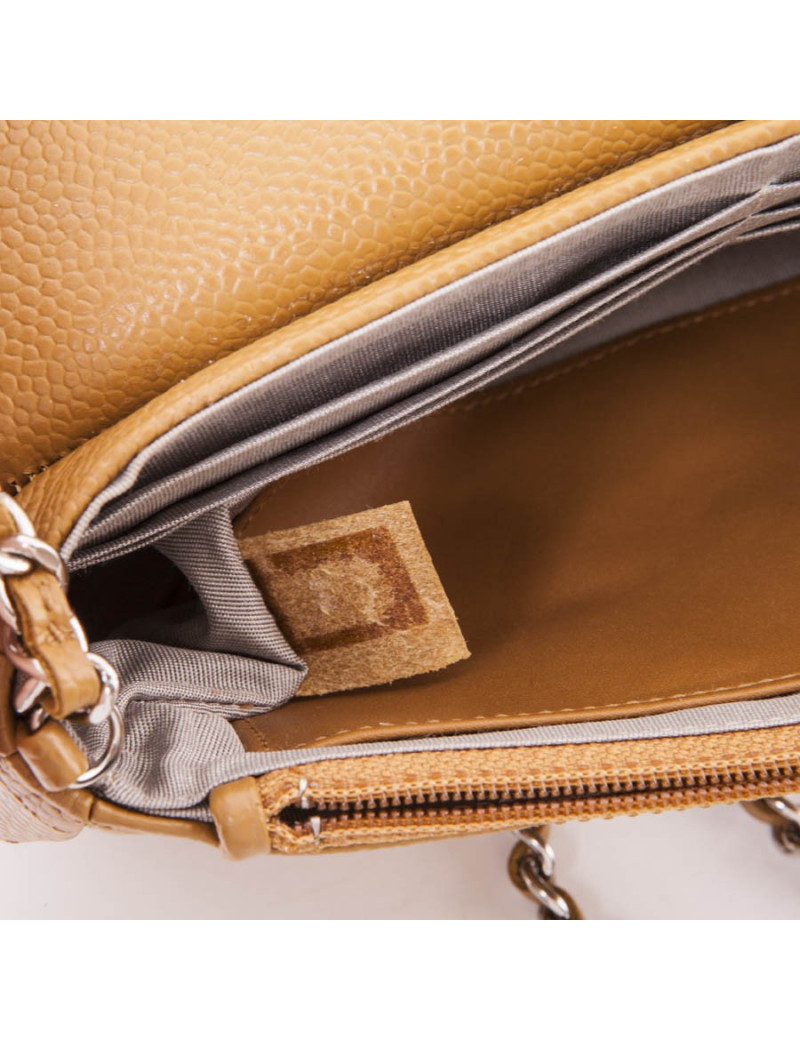 Mini CHANEL pouch with long chain bag