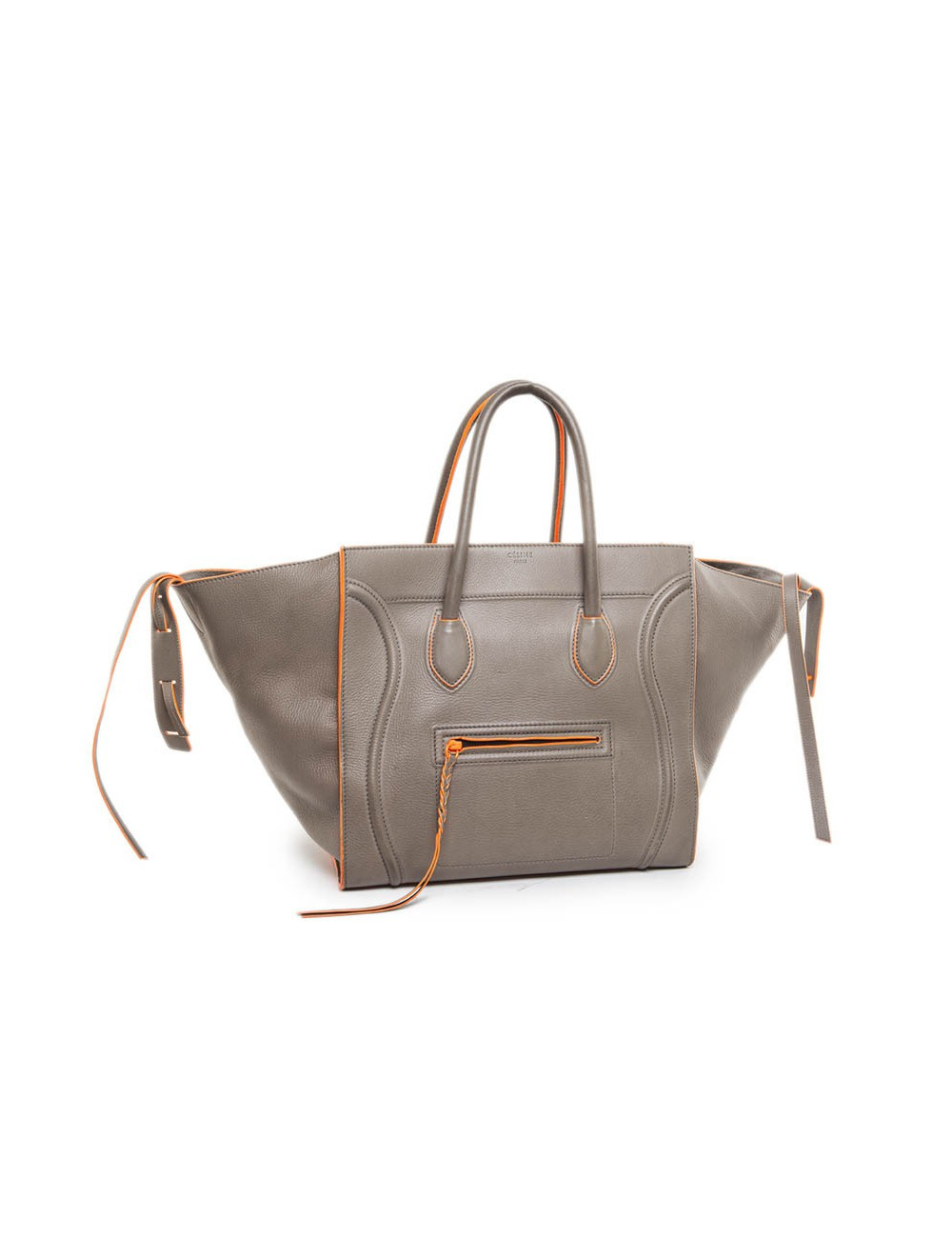 Sac CELINE trapèze étoupe  GM