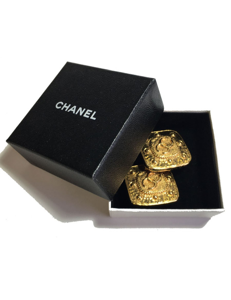 Clips d'oreille CHANEL vintage