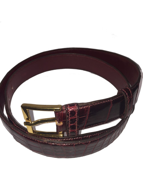 Ceinture croco CHARVET