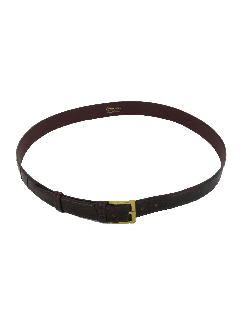 Ceinture croco CHARVET