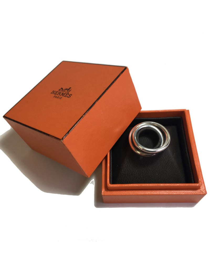 Bague Vertige HERMÈS en argent massif