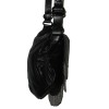 GIUSEPPE ZANOTTI black leather satchel