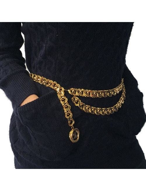 Ceinture CHANEL chaine dorée