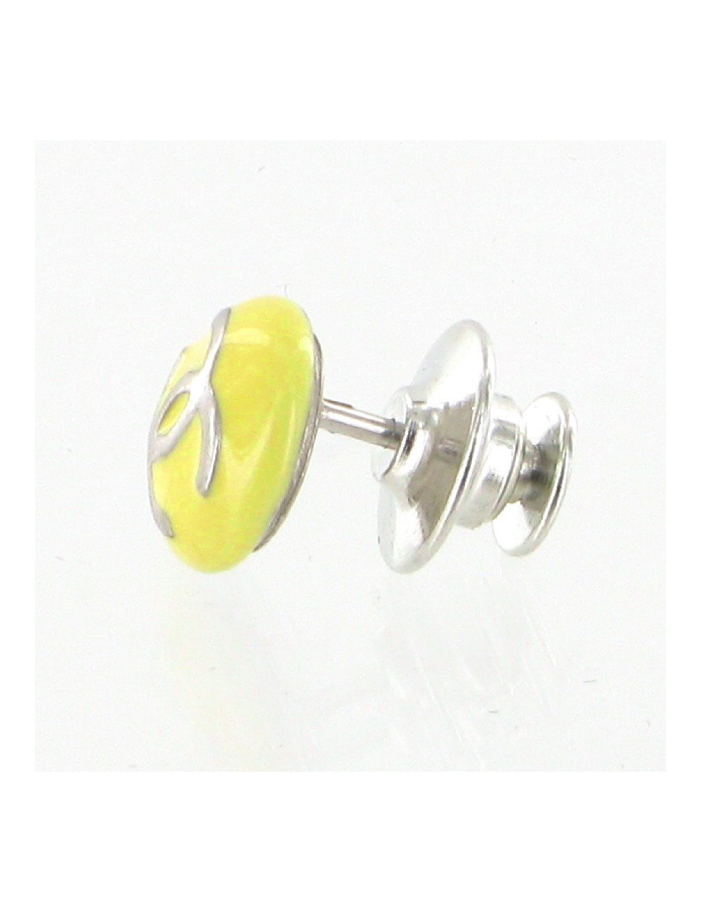 Pin's émaillé jaune CHANEL