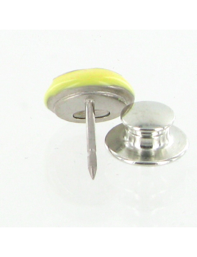 Pin's émaillé jaune CHANEL