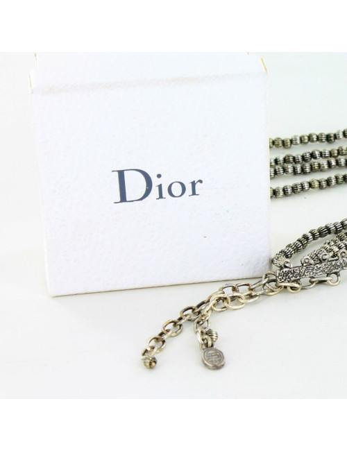 parure CHRISTIAN DIOR collier et boucles d'oreille