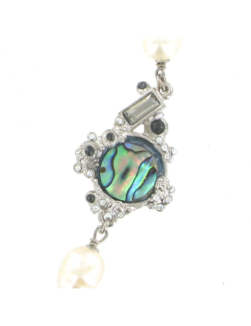 CHANEL Pendant Necklace with pearls and Mother of Pearl