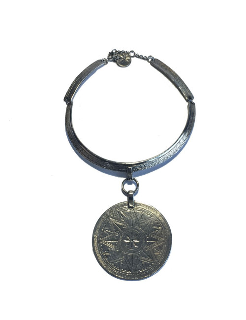 Collier SCOOTER Paris ethnique en argent