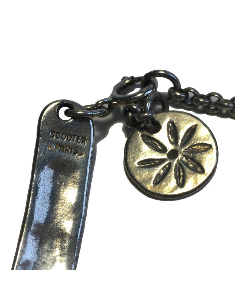 Collier SCOOTER Paris ethnique en argent