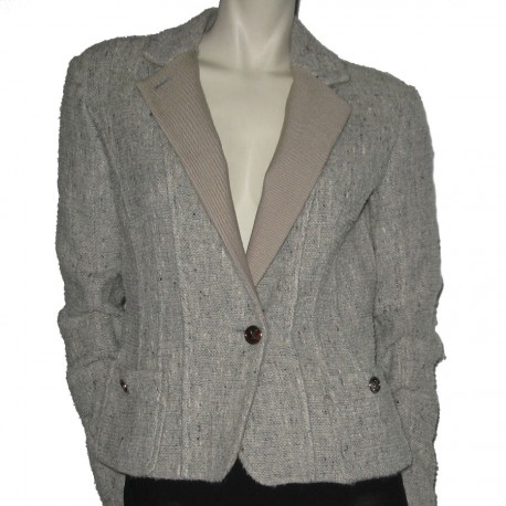Jacket wool T36 LOUIS VUITTON grey