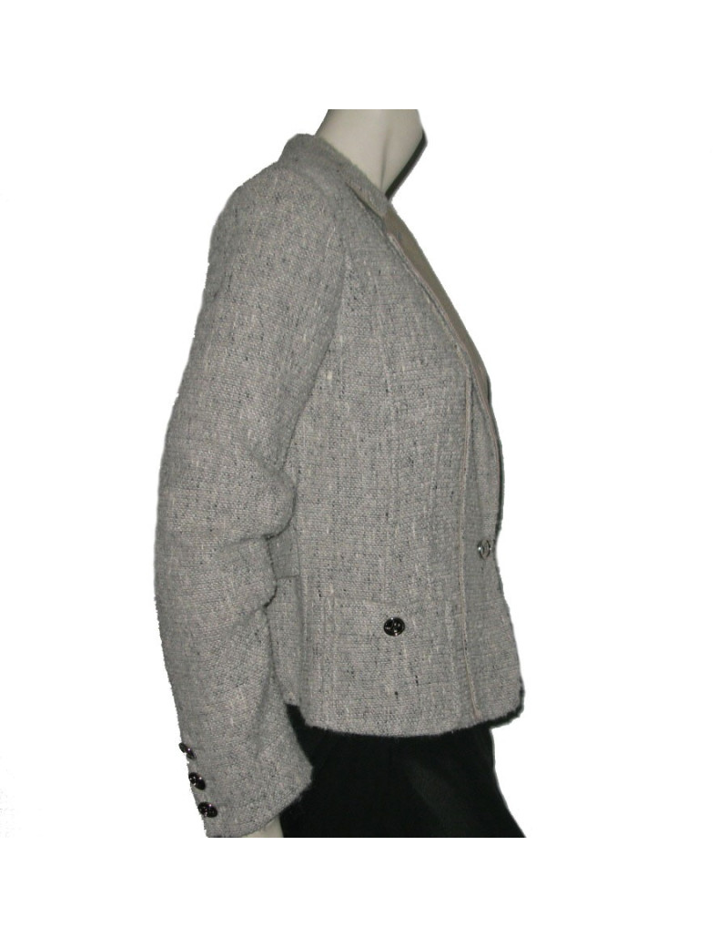 Jacket wool T36 LOUIS VUITTON grey