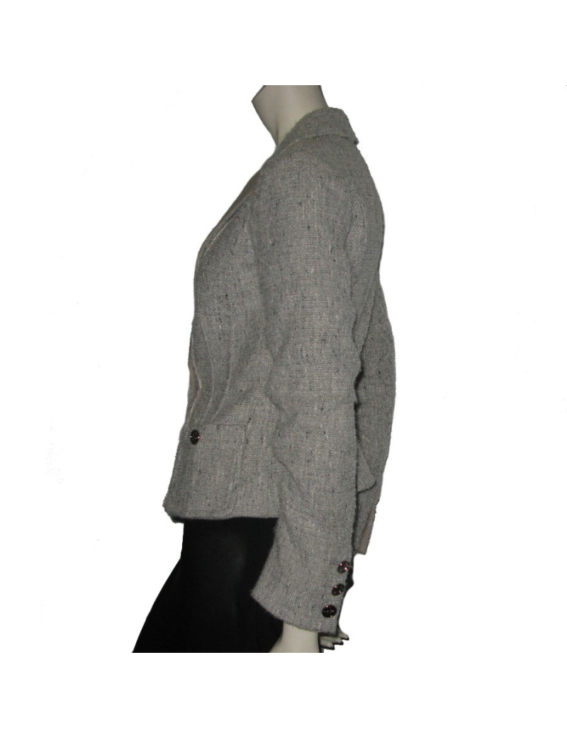 Jacket wool T36 LOUIS VUITTON grey